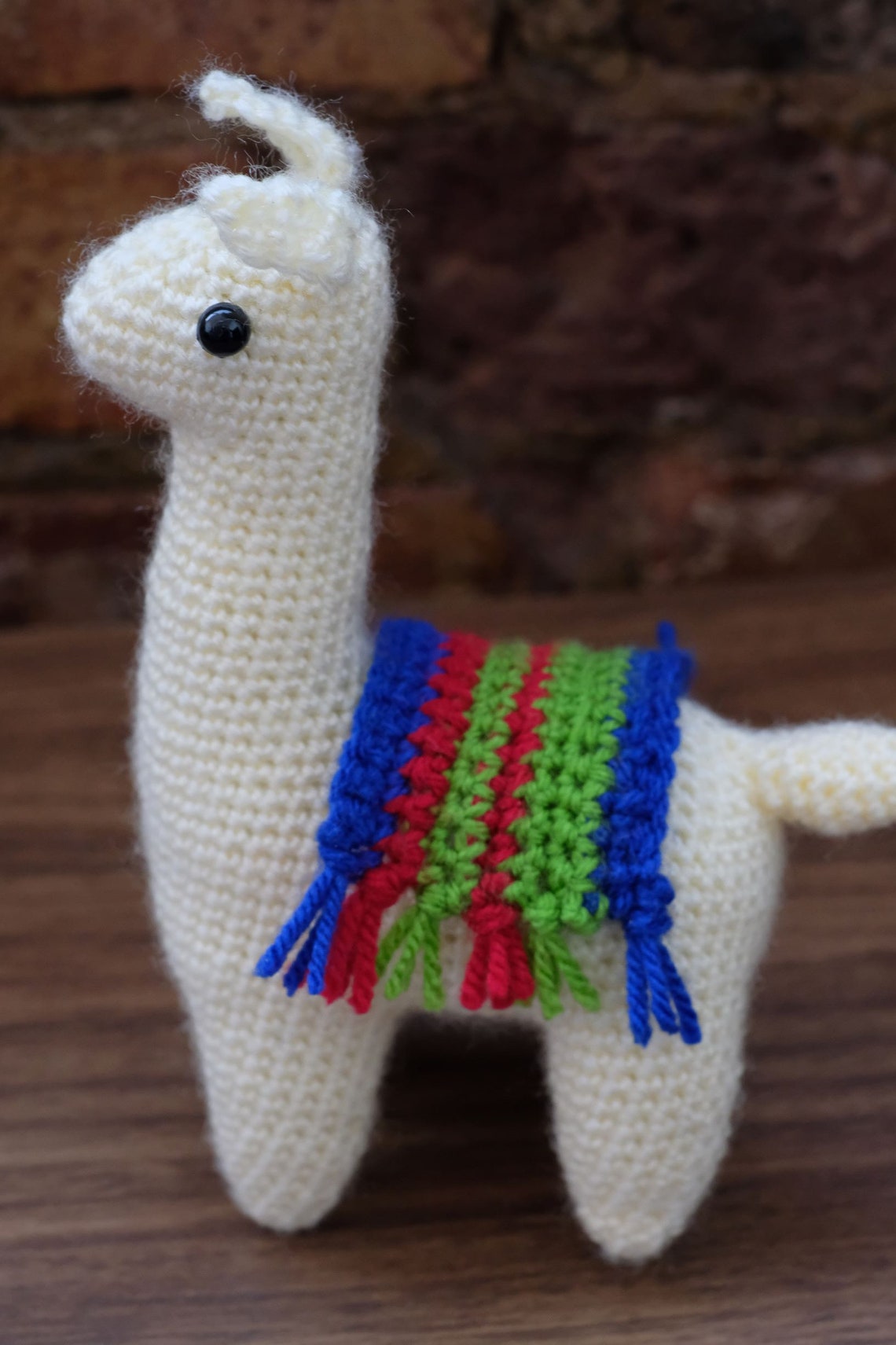 tall stuffed llama