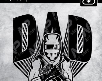 Download Dad Welder Svg Etsy