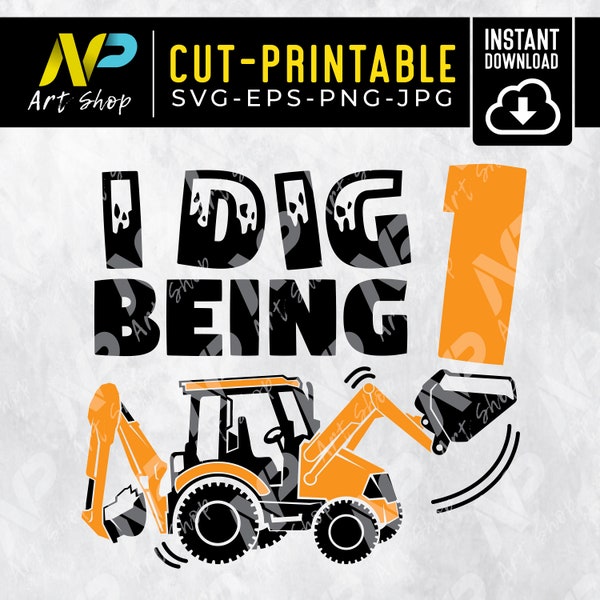 I Dig Being One Svg - Etsy