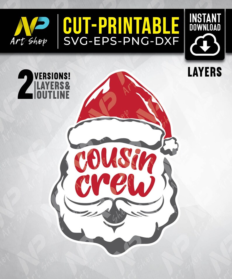 Christmas Cousin Crew Svg Christmas Svg Cousin Crew Svg - Etsy