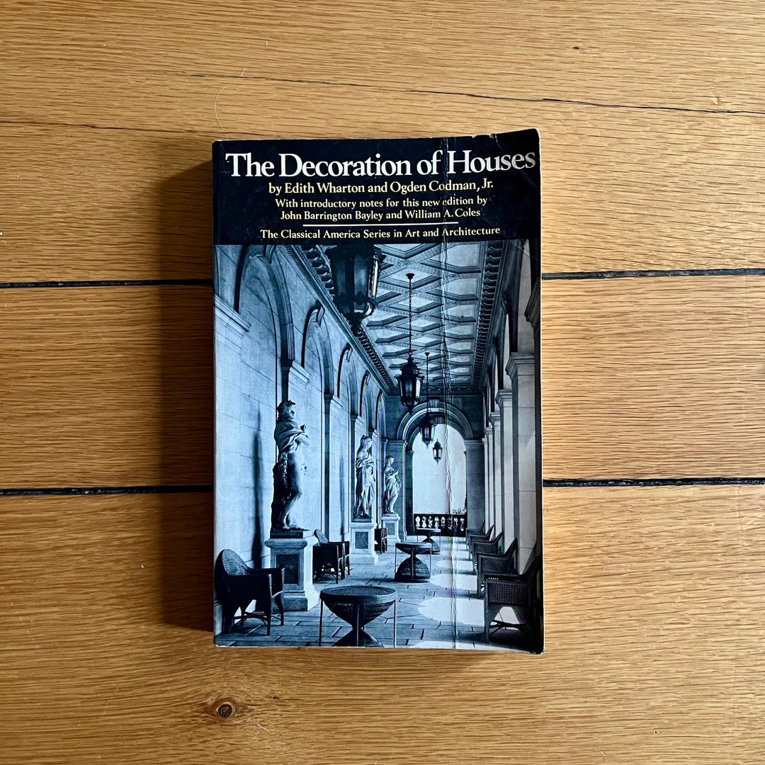The Decoration of Houses by Edith Wharton and Ogden Codman Etsy