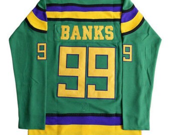 mighty ducks green jersey