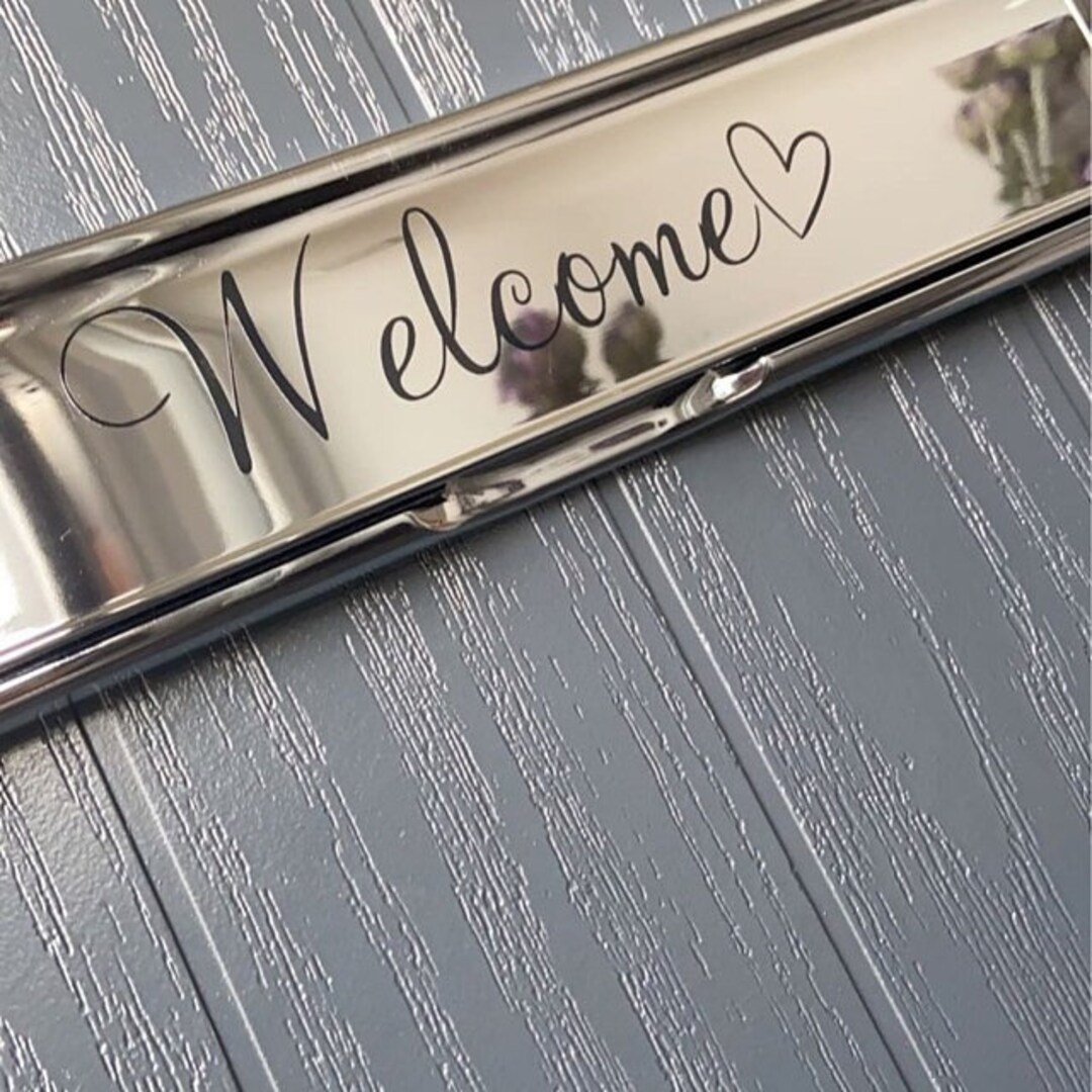 Letterbox Sticker Vinyl Label Letterbox Vinyl Oh Hello Etsy UK