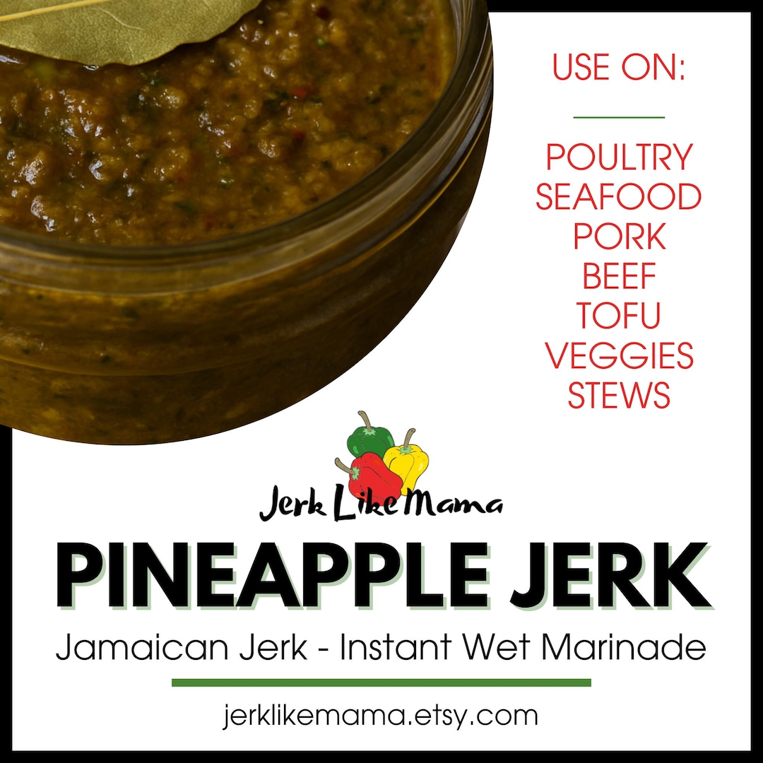 Sweet Spicy Pineapple Jerk Marinade – Authentic Jamaican Jerk
