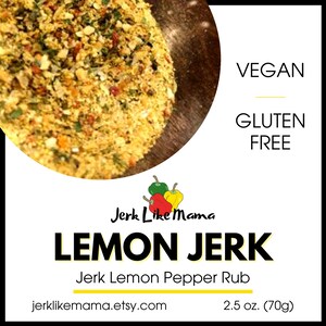 Jamaicansk Jerk Citronpeppar Örtkrydda Blandning bild 1