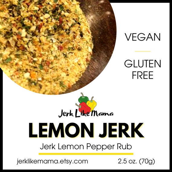Jamaican Jerk Lemon Pepper Herb Seasoning Blend