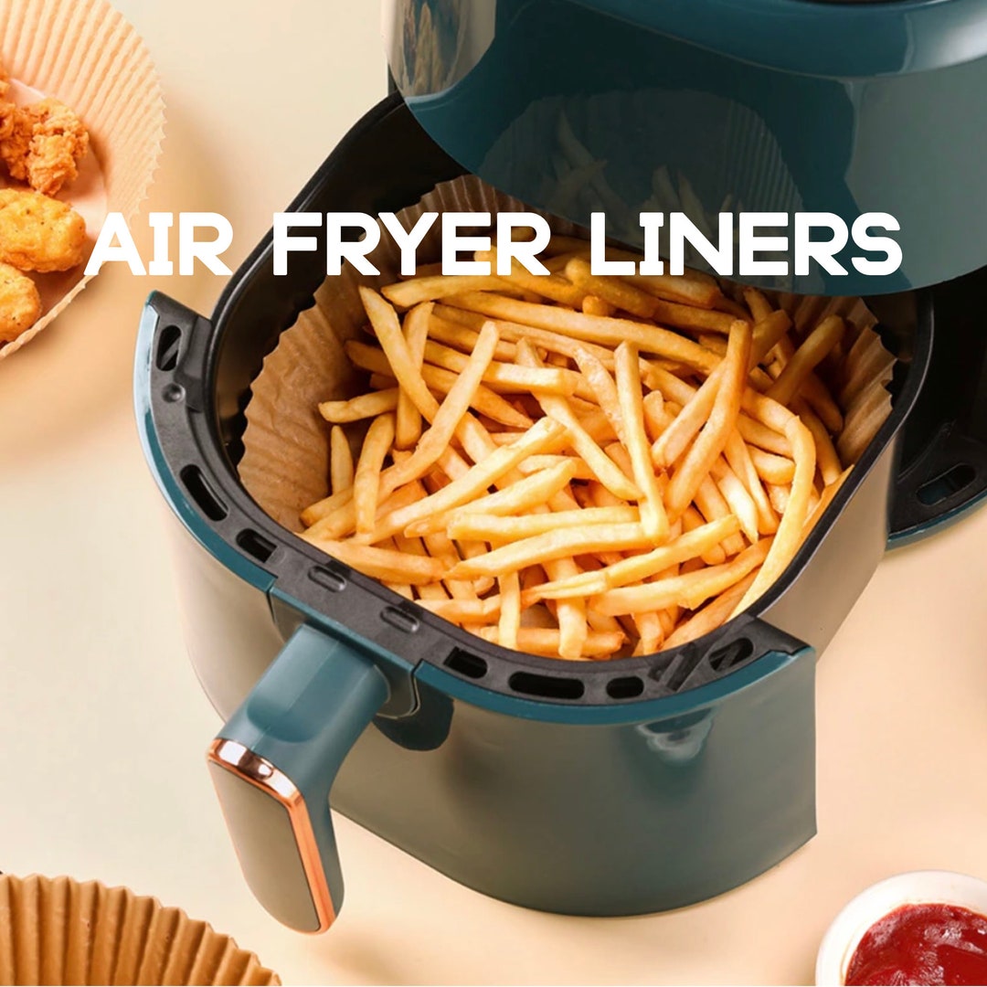 Air Fryer Paper Sheets 100 Pieces Air Fryer Disposable Paper Liner Baking  Paper Sheets Waterproof Non-stick Paper Liner For Stove Oven Microwave Hot  A