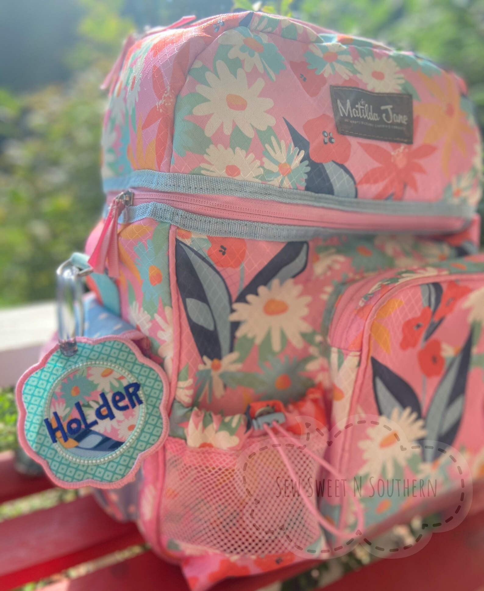 Cece Backpack M2M Matilda Jane Tag Backpack Tag Floral Etsy