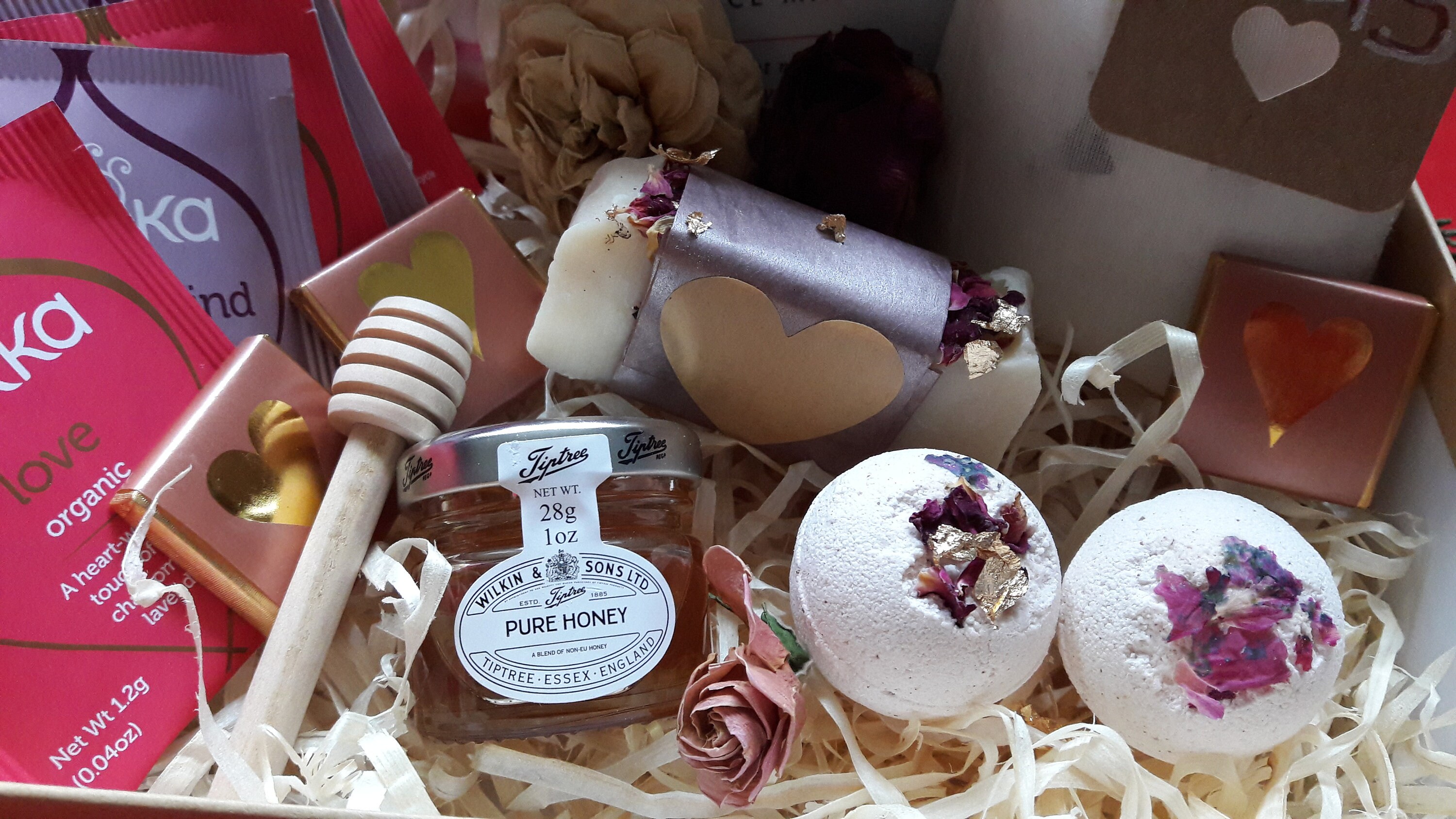 Deluxe Rose Gold Pamper Hamper Gift for Her Birthday Etsy
