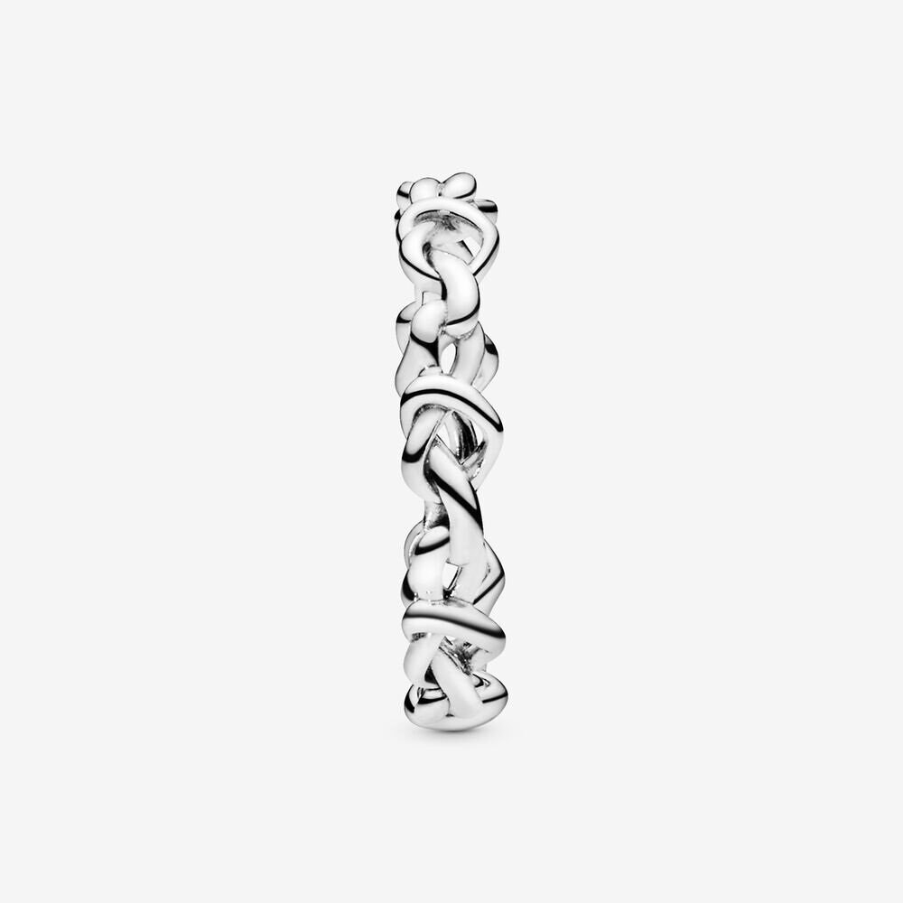 Pandora Knotted Hearts Ring 925 