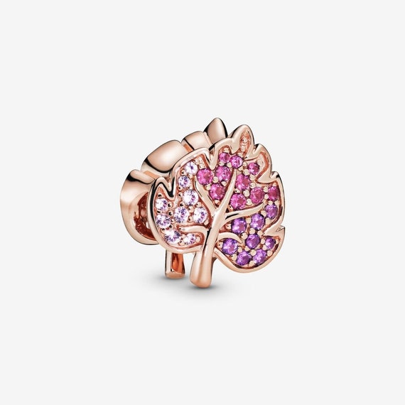New Pandora Rose Gold Charm sparkling 