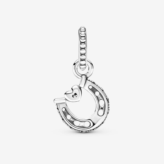 Pandora Buena suerte Horseshoe Dangle Charm Bracelet - Etsy