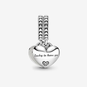 I Love My Mom Heart Dangle Charm Fianc e Jewellers 49 OFF