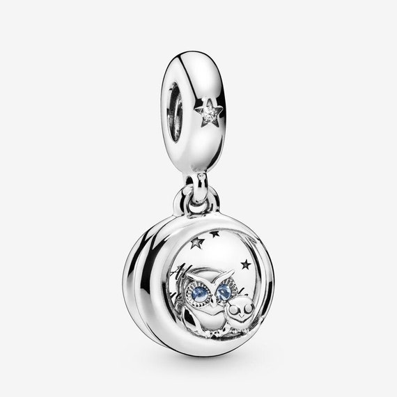 Always by Your Side Owl Dangle Charm Gift Fashion Women Jewelry Charm charms for bracelet