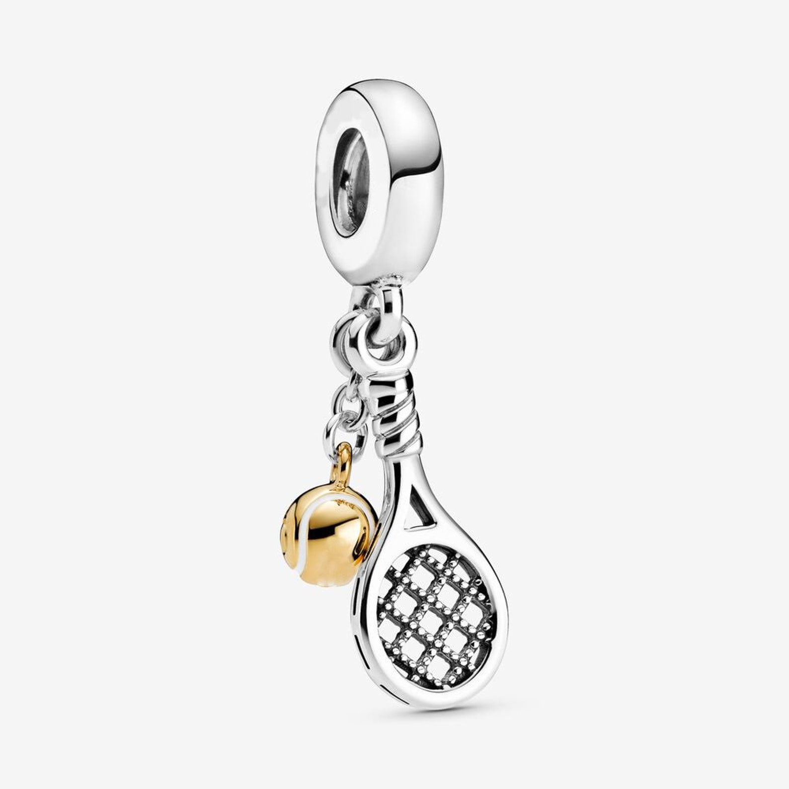 Pandora Tennis Racket & Ball Dangle Charm 925 Sterling Silver Etsy