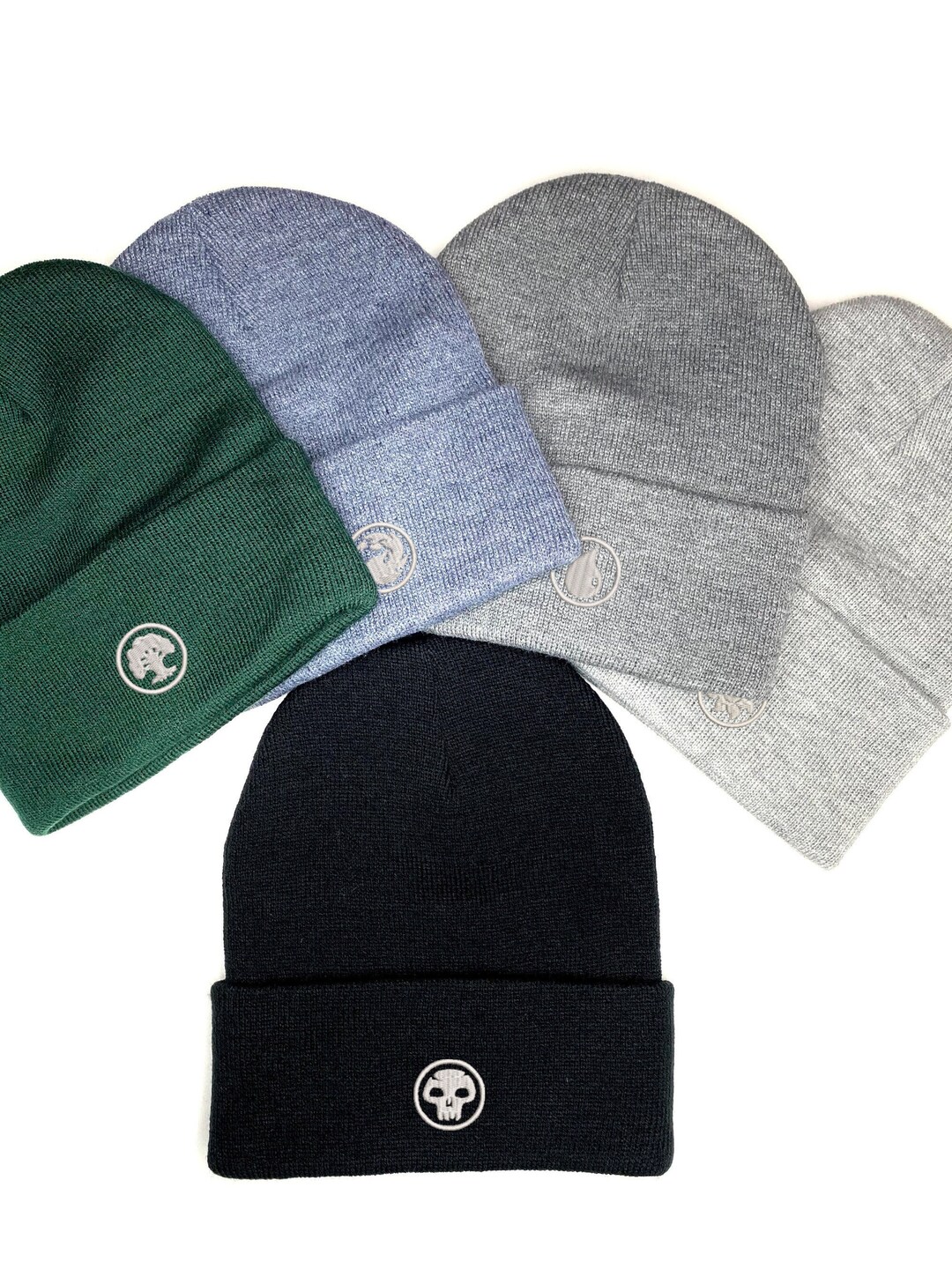 Magic the Gathering Embroidered Beanie Mana Embroidered Beanie Card