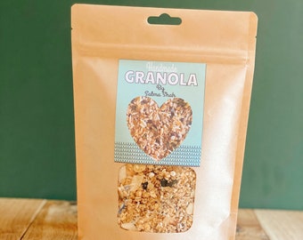 Granola vegana casera sin azúcar