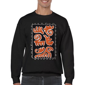 Modern Ethnic Vibes Design, Original Design, Kazakh, Classic Unisex, Crewneck Sweatshirt, Kazakhstan