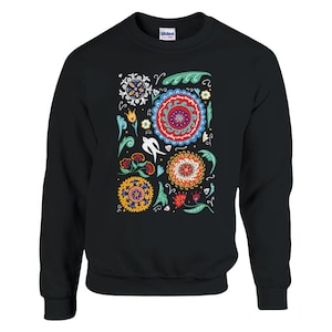 Central Asian Design, Kazakh, Central Asia, Classic Unisex, Crewneck Sweatshirt, Kazakhstan