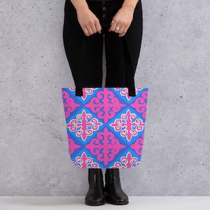 Kasachische Oyu Design Einkaufstasche