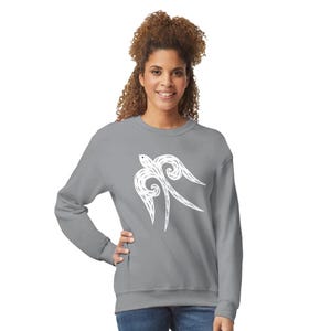 Karlygash, Schwalbe, Kasachstan, Zentralasien, Klassisch Unisex, Rundhals-Sweatshirt, Kasachstan