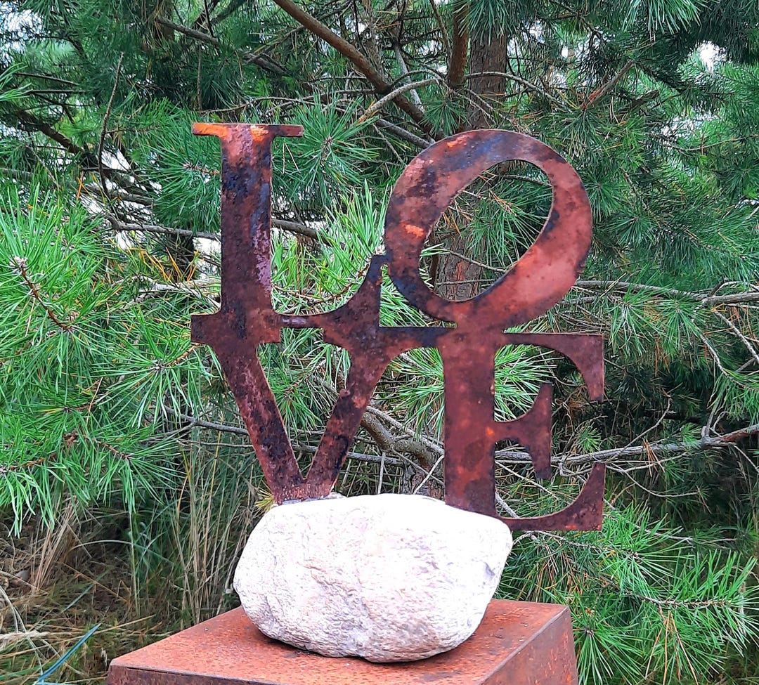 On Stone, Love Large (love Carved in Stone) - Etsy