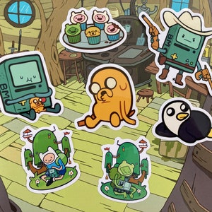 Adesivos de Hora de Aventura