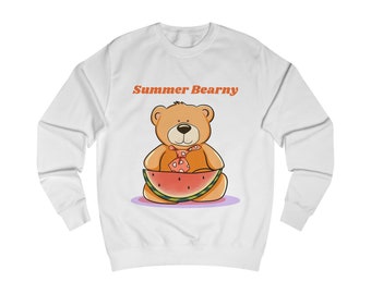 Unisex Sweatshirt Sommer Bearny Wassermelone