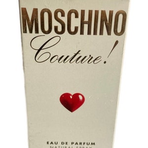 MOSCHINO Couture Perfume By MOSCHINO 1.7 Fl.Oz /50mL  EDP spray For women -New Sealed Box.
