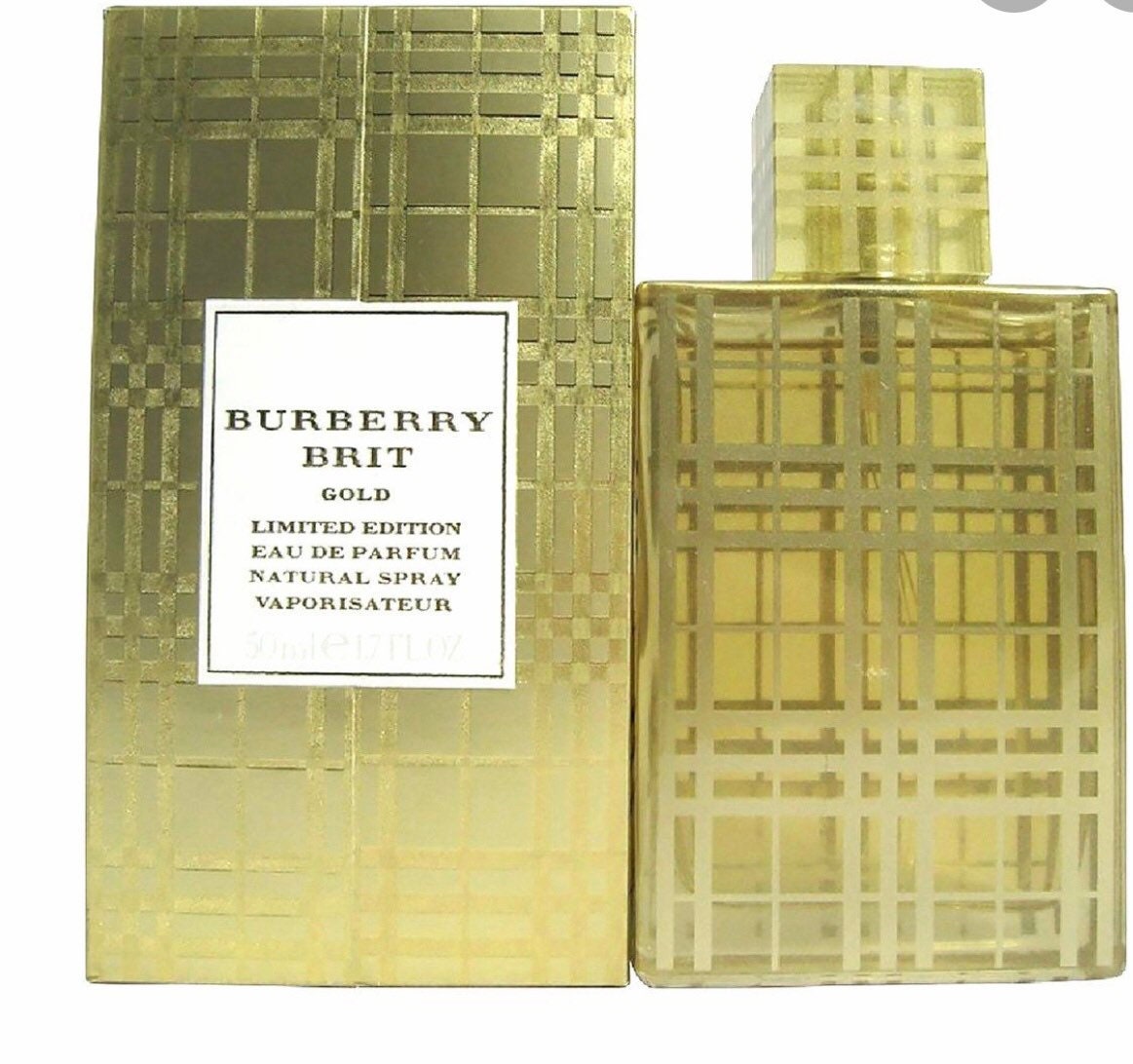 Burberry Brit Gold édition limitée 1.7 fl.oz/50mL EDP Spray Etsy France