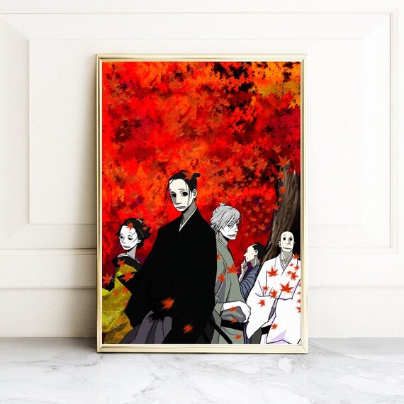 Saraiya Goyou House Of Five Leaves Anime Poster Canvas Wall Etsy