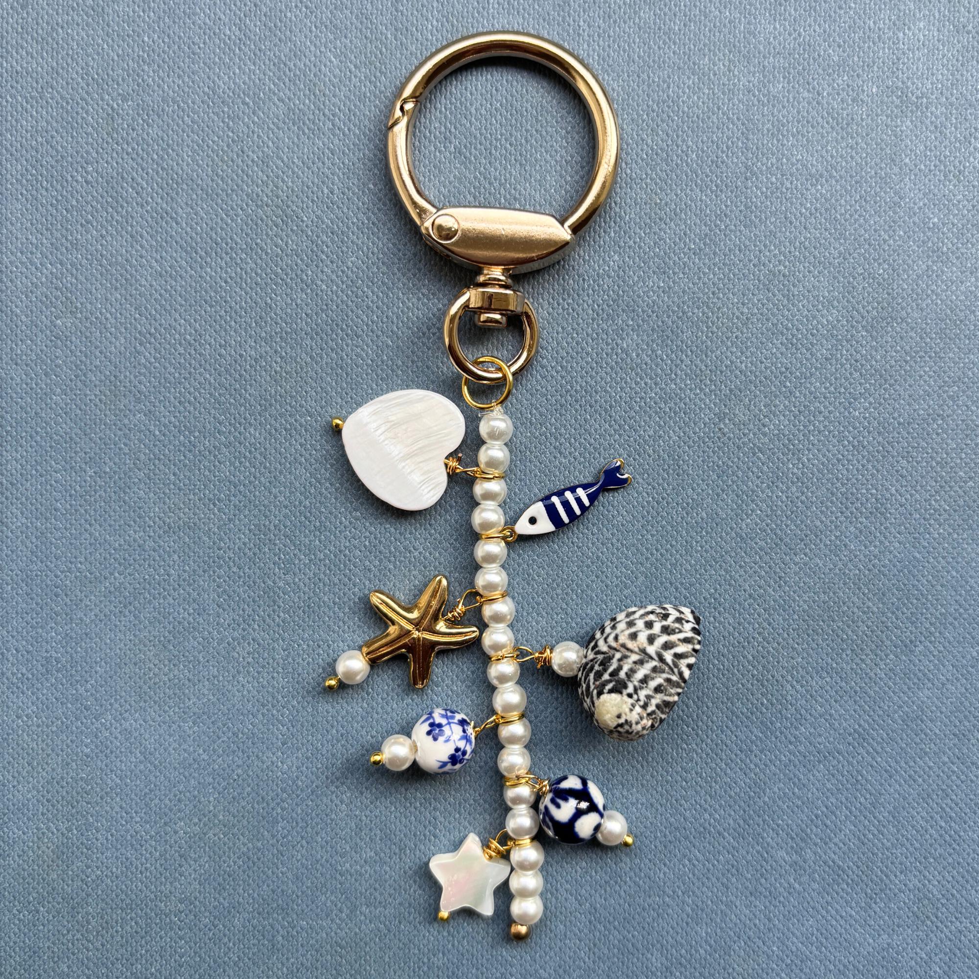 Timeless Pearly Keychain - Etsy
