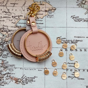 Travel Clip & 25 Traveller Charms - Travel Charms - Travel Memories