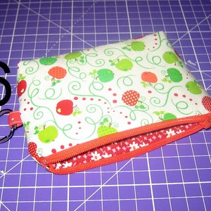 kleines Etui, VERSANDFERTIG Mini-Etui, Schlüsselanhänger, Taschenanhänger, Kartenmäppchen, Kleingeldbörse, kleiner Geldbeutel, Geschenk Bild 7