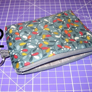 small case, READY TO SHIP Mini case, key chain, bag charm, card case, coin purse, small purse, gift image 3