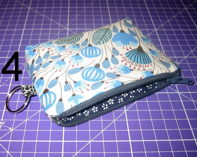 small case, READY TO SHIP Mini case, key chain, bag charm, card case, coin purse, small purse, gift image 5