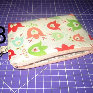 small case, READY TO SHIP Mini case, key chain, bag charm, card case, coin purse, small purse, gift image 9