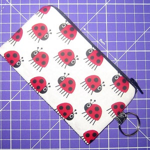 kleines Etui, VERSANDFERTIG!!! Mini-Etui, Schlüsselanhänger, Taschenanhänger, Kartenmäppchen, Kleingeldbörse, kleiner Geldbeutel, Dankeschön
