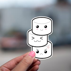 Marshmallow Sticker