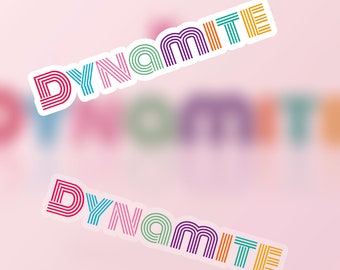 Dynamite Sticker | Dynamite | Kpop