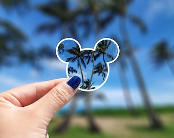 Hawaiian Palm Tree Sticker