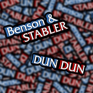 SVU Stickers | Dun Dun | Benson & Stabler | Law and Order SVU | Bujo | Decal Stickers | Vinyl