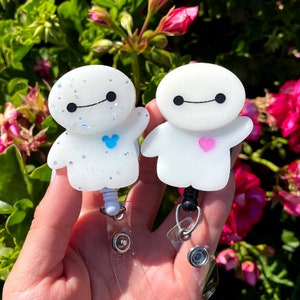 Baymax Badge Reels | Grade B| Big Hero 6 (Ready to Ship)
