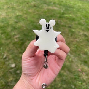 Mouse Ghost | Halloween Badge Reel