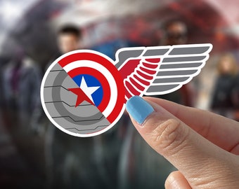 Falcon & Winter Soldier Wings | Bujo | Decal | Vinyl | Weatherproof