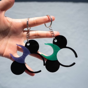 Maleficent Themed Keychains | Disney inspired