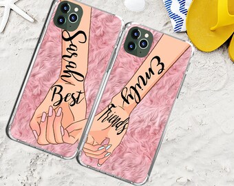 Personally named iPhone 11 6 6s 6 Plus 7 8 Plus X Xs Max Xr tattoo Rose bff best friends forever love infinite