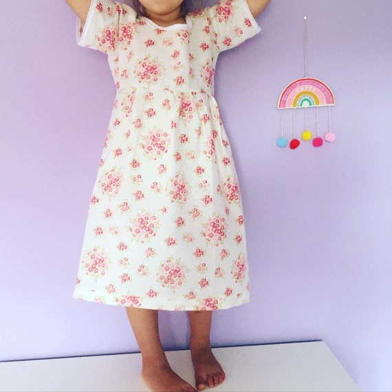 floral night gown
