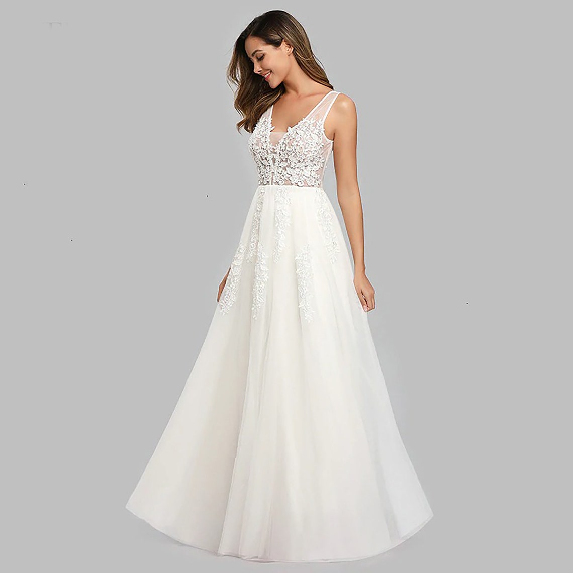 gown design white