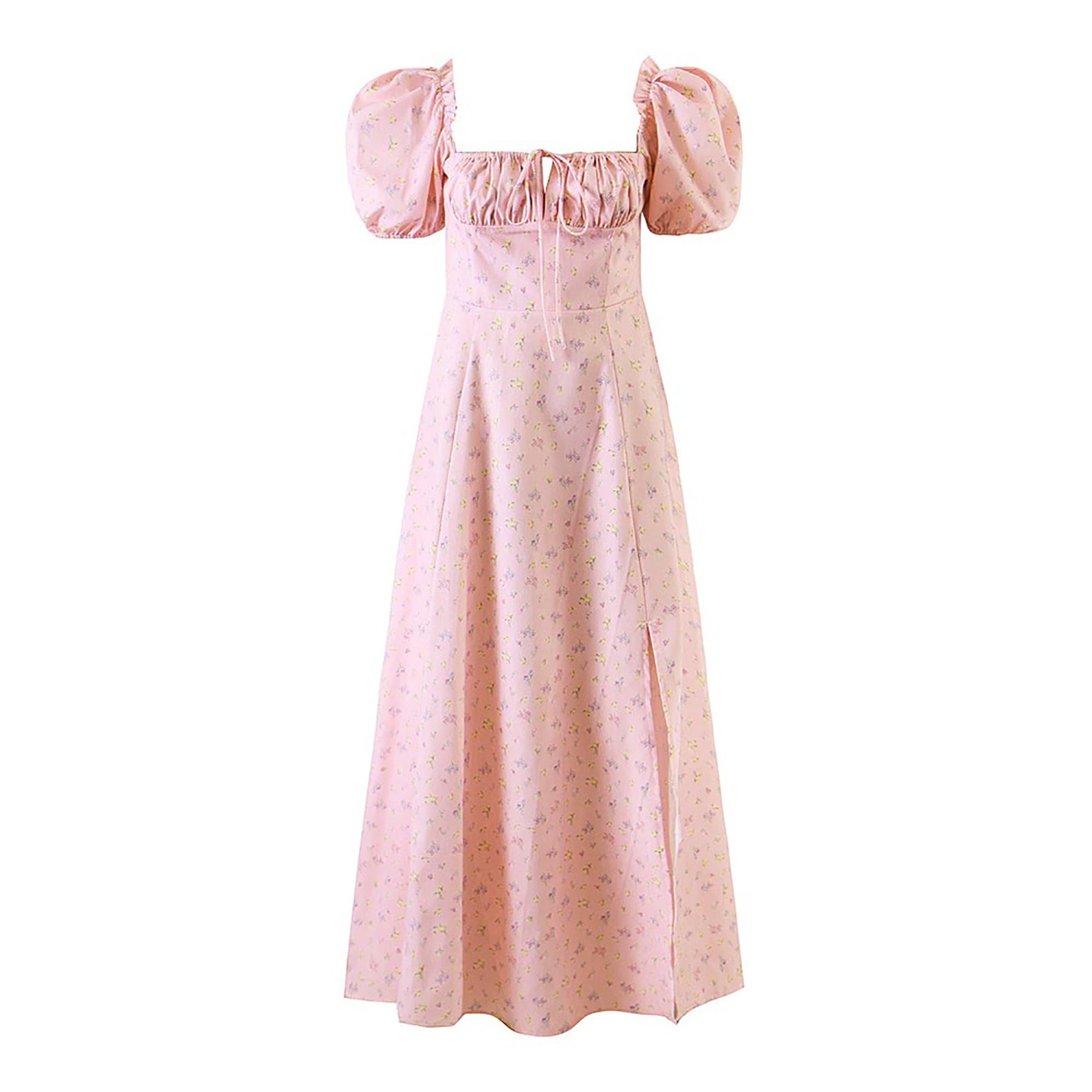 Vintage Spring Pink Aesthetic Cottagecore Dress / Prairie - Etsy